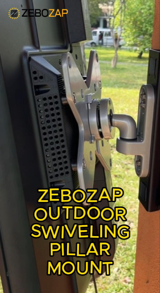 Swiveling Outdoor Gazebo TV Mount ZeboZap