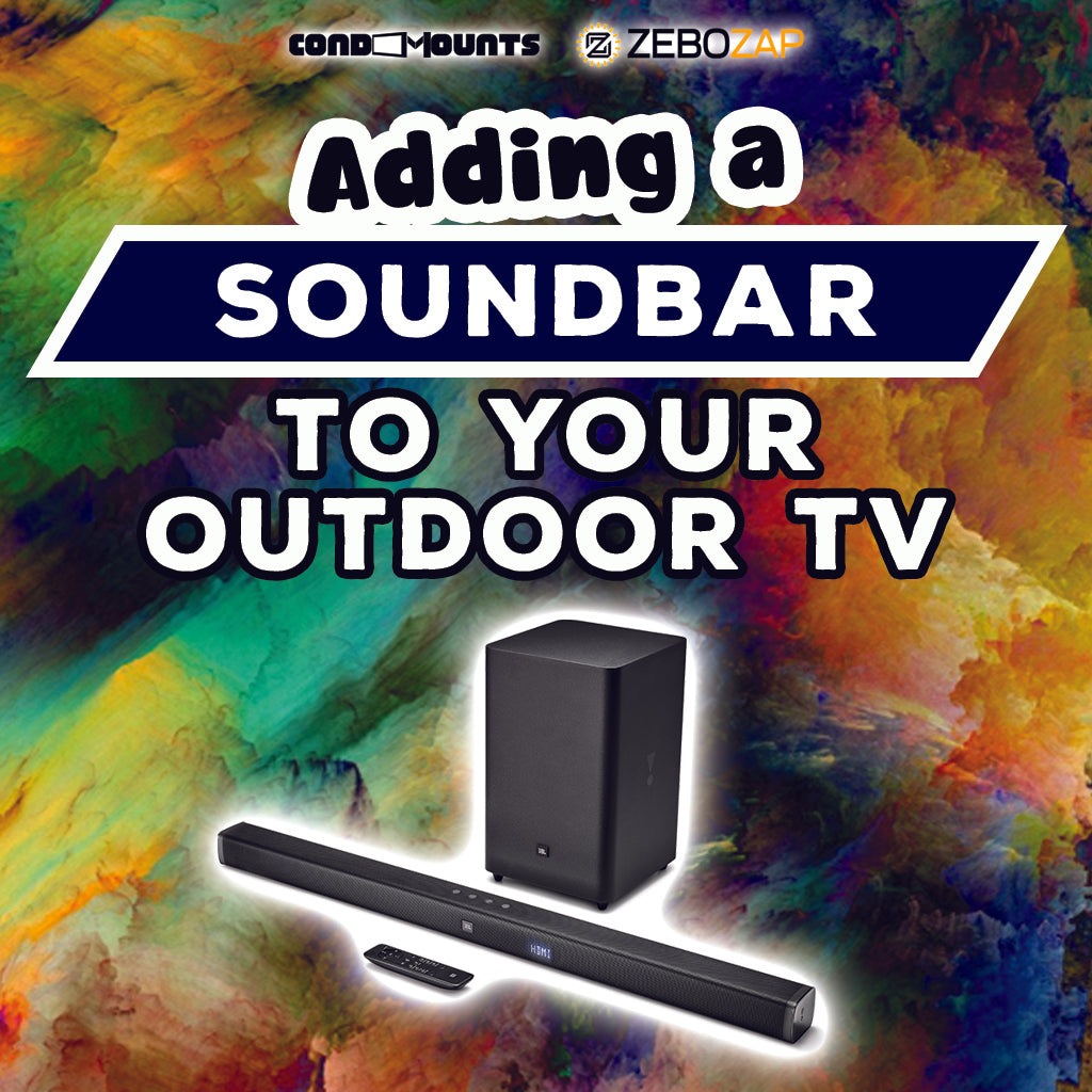 Soundbar for hot sale outdoor tv
