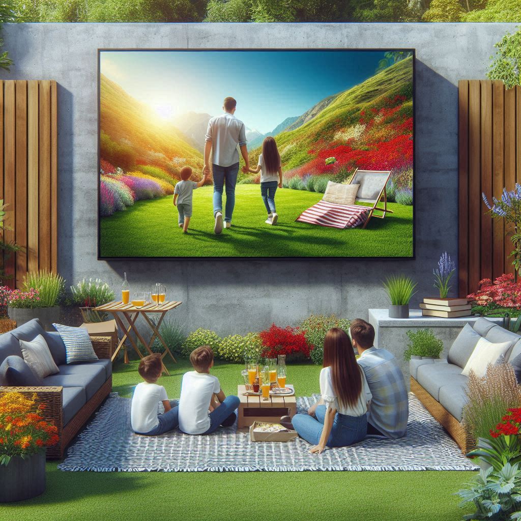 How to mount a TV outdoors? ZeboZap