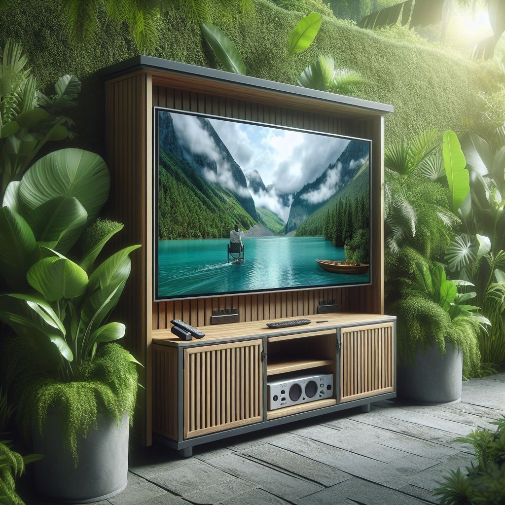 What is an outdoor tv weatherproof cabinet?