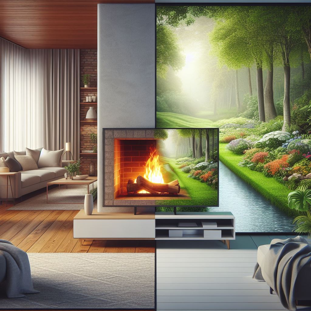 Can you use an indoor tv outdoors?