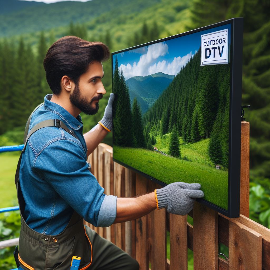Mounting an outdoor tv zebozap