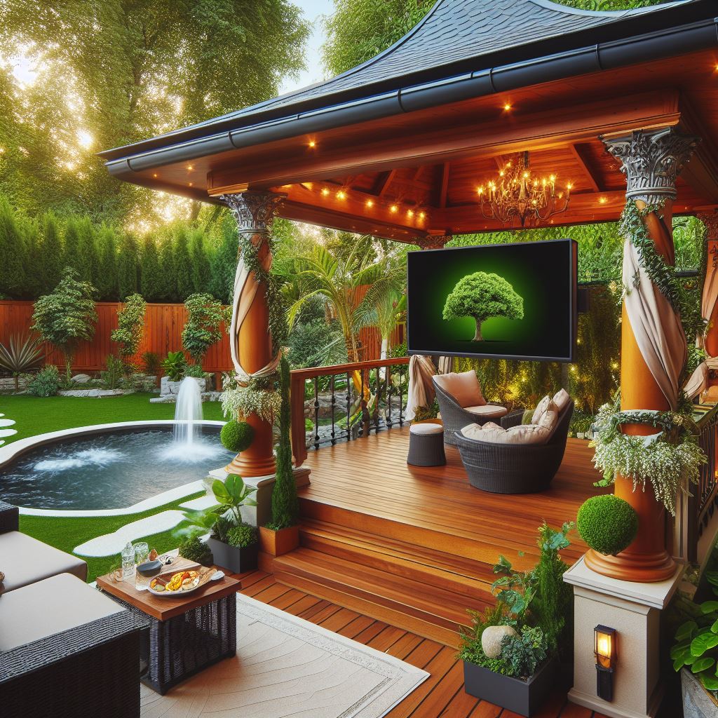 How to create the best outdoor entertainment oasis?