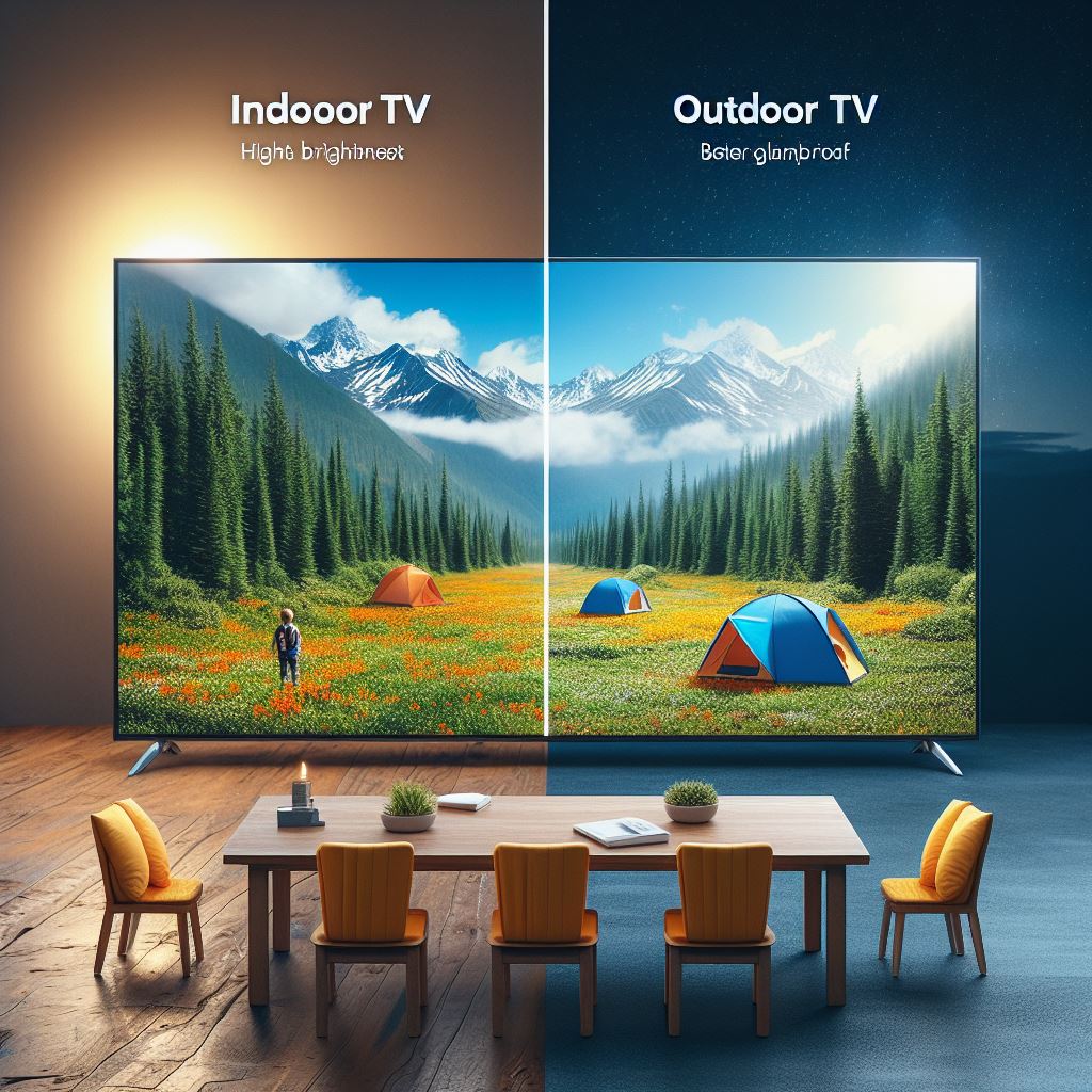 Indoor TV vs Outdoor TV