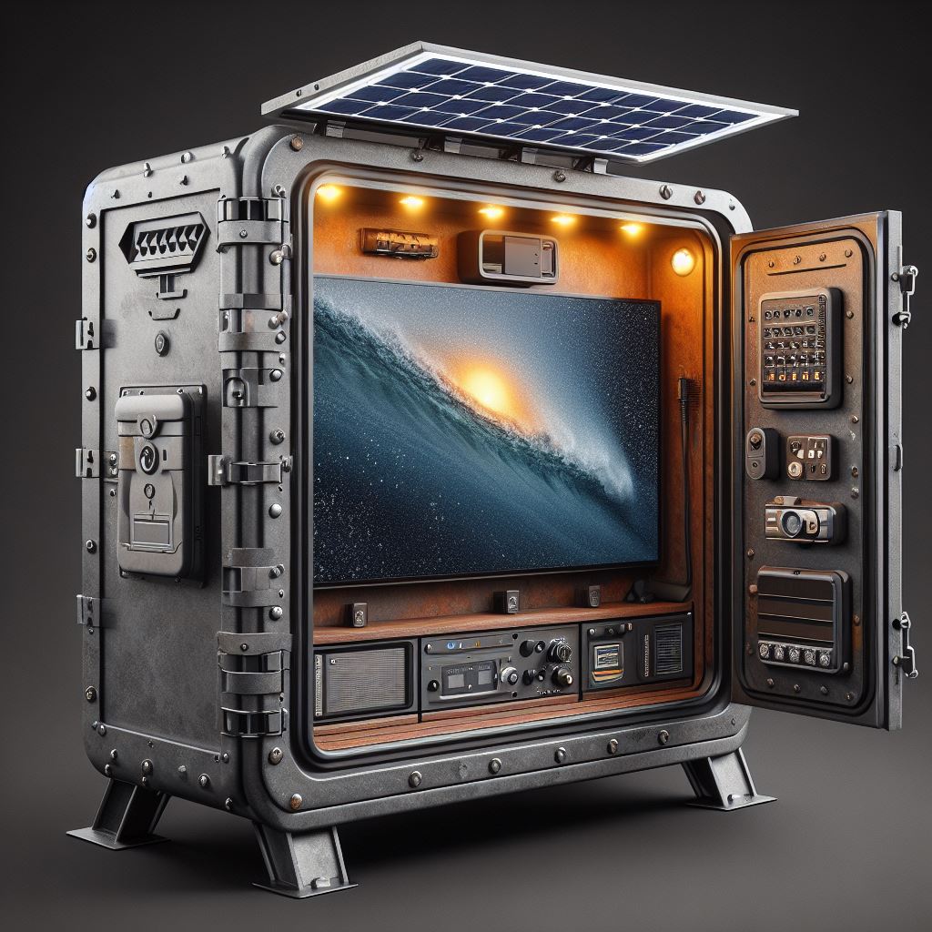 Weatherproof TV enclosure – ZeboZap