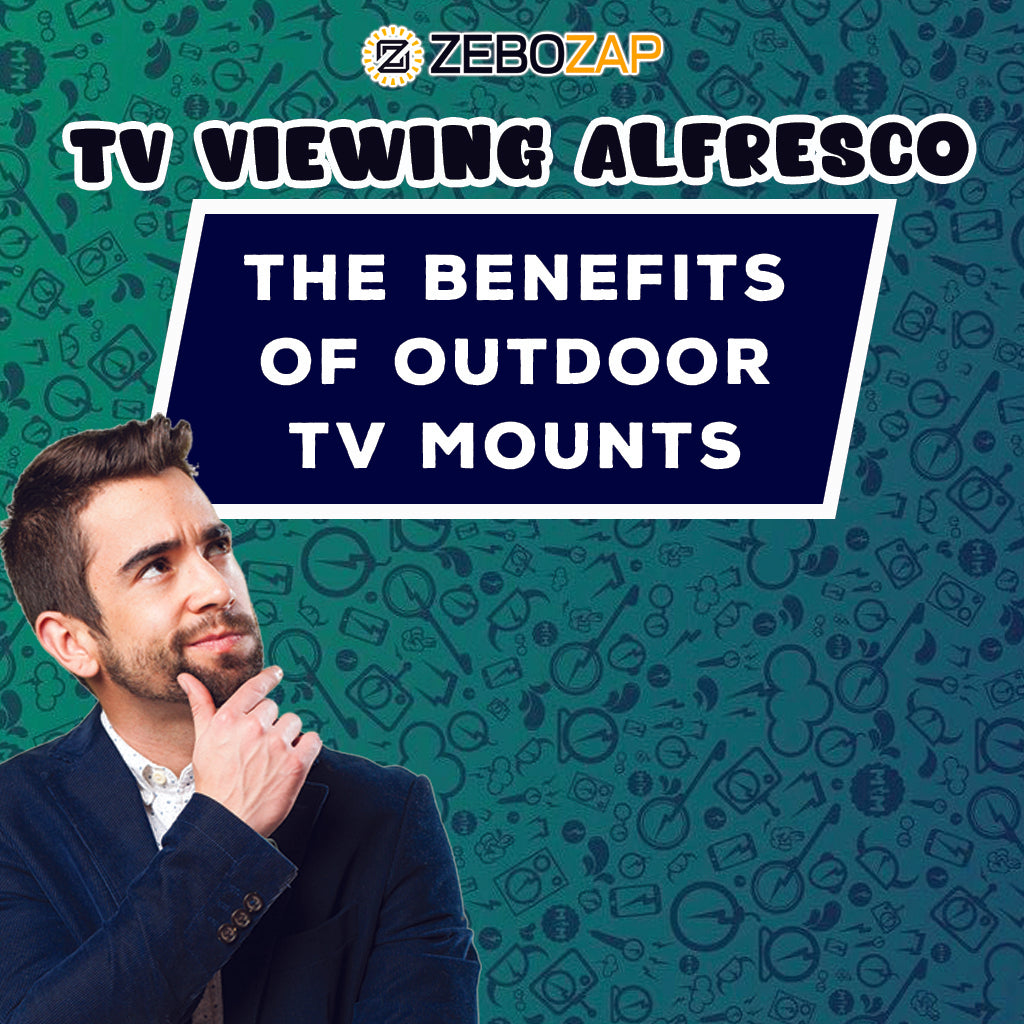 TV Viewing Alfresco: The Benefits of Outdoor TV Mounts by Zebozap