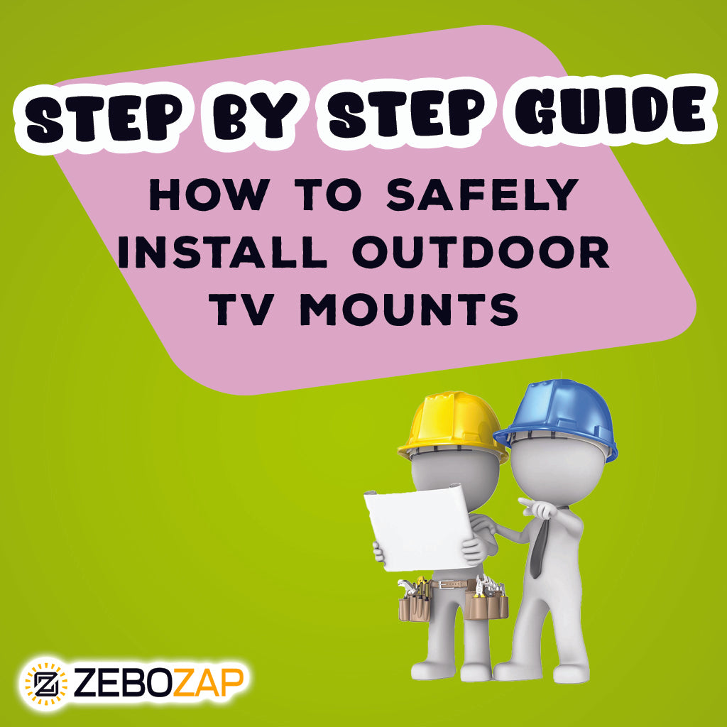 Step By Step How To Safely Install Outdoor TV Mounts ZeboZap step-by-step-how-to-safely-install-outdoor-tv-mounts-zebozap