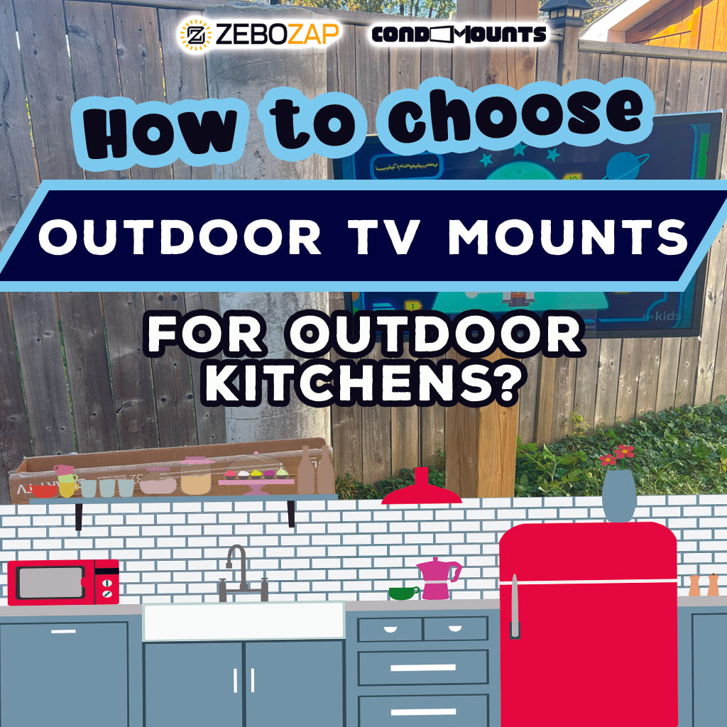 Choosing the Perfect Outdoor TV Mount for Your Outdoor Kitchen: A Comprehensive Guide