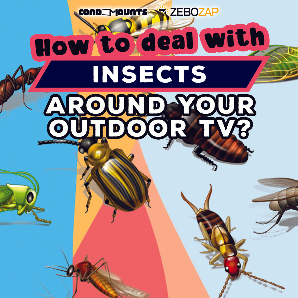 How to Deal with Insects Around Your Outdoor TV: A Comprehensive Guide