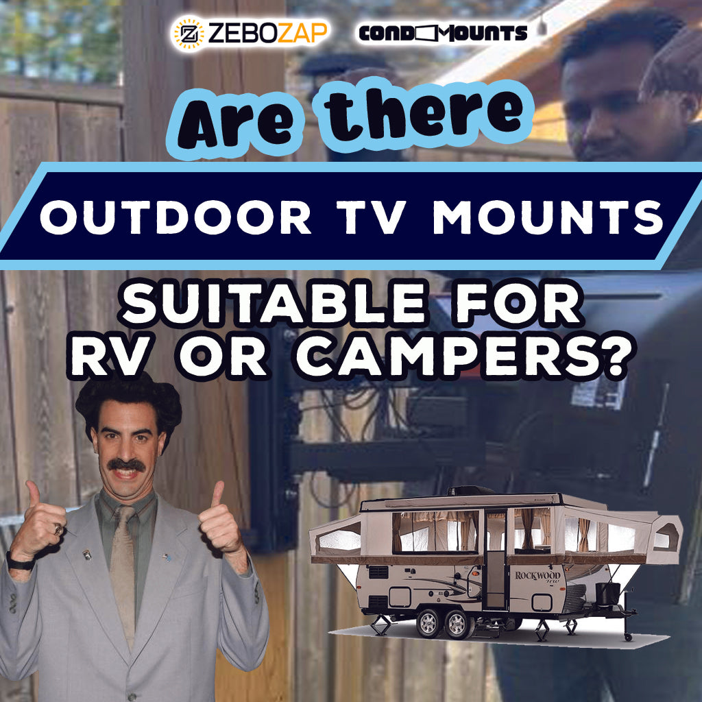 Are There Outdoor TV Mounts Suitable for RVs and Campers? ZeboZap