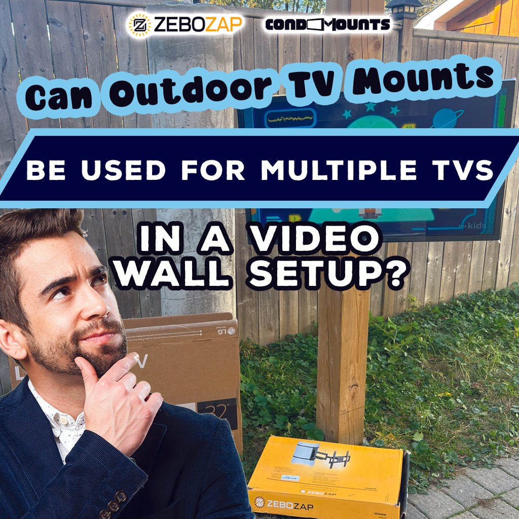 Exploring the Possibilities: Using Outdoor TV Mounts for a Spectacular Video Wall Setup