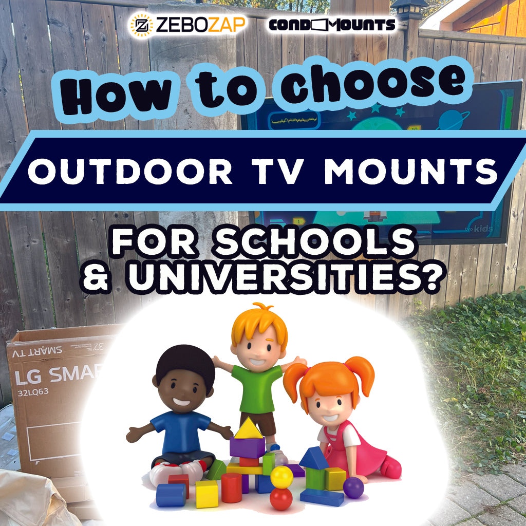 Elevate Learning Spaces: A Guide on Choosing Outdoor TV Mounts for Schools and Universities