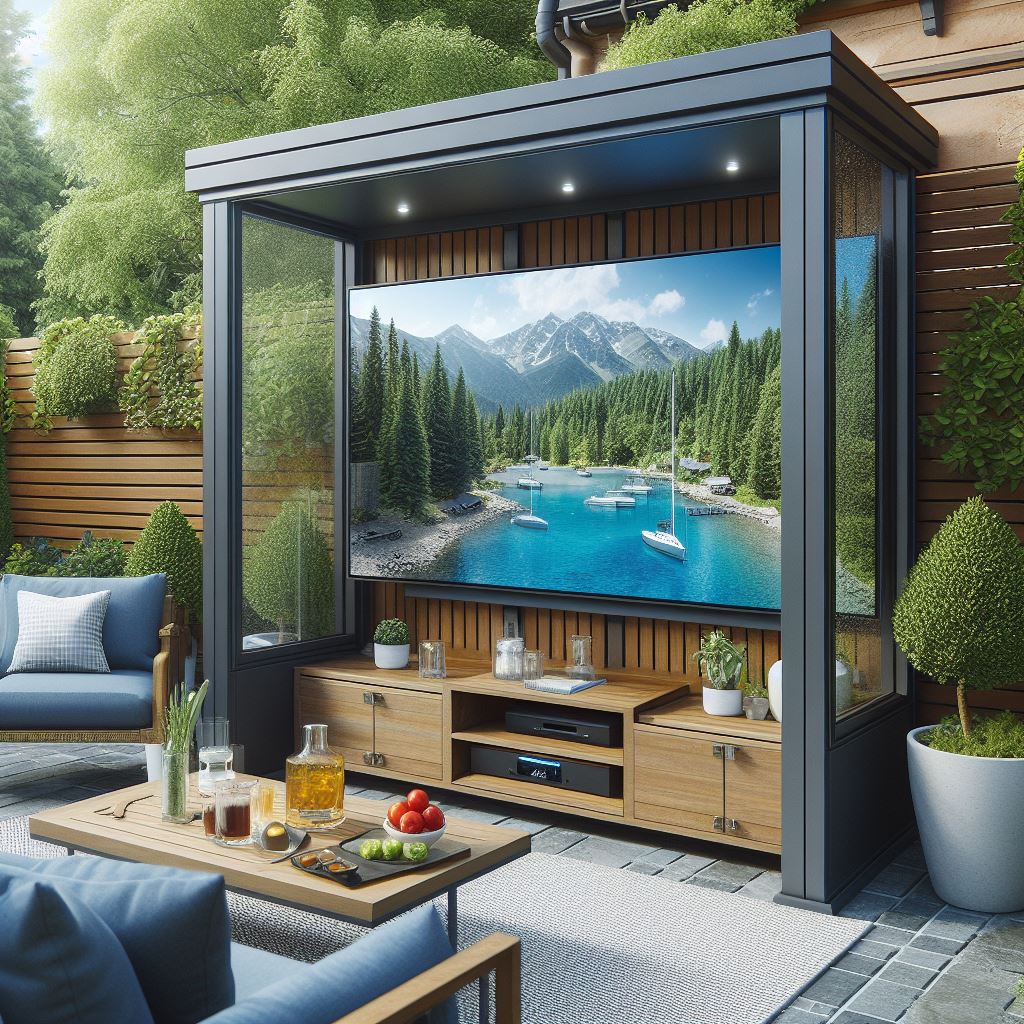Outdoor TV Enclosure Weatherproof ZeboZap Outdoor tv enclosure weatherproof zebozap