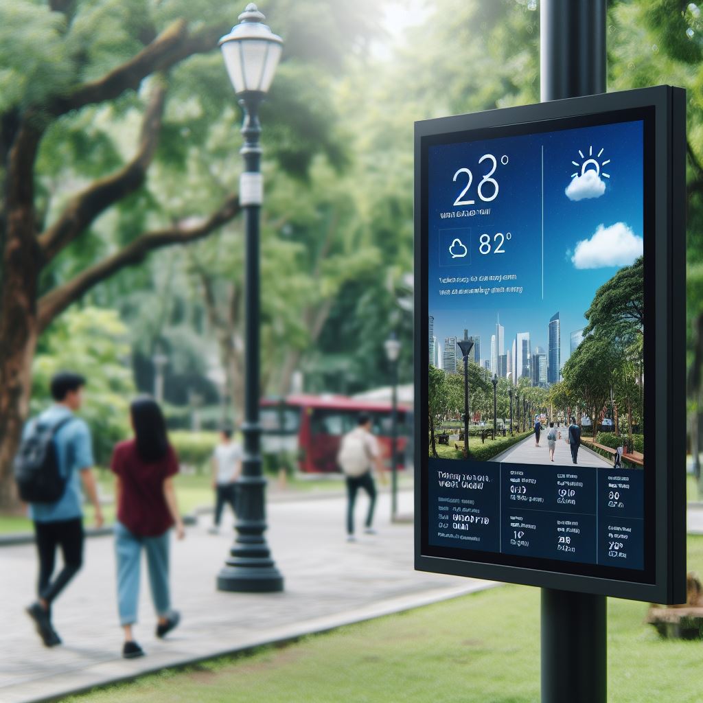 Outside Digital Display What Is An Outdoor Digital Signage? – ZeboZap