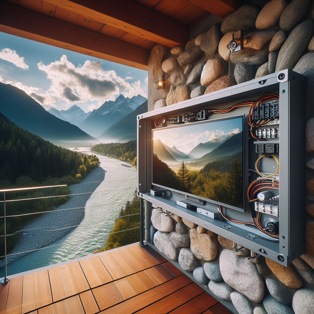 DIY Outdoor TV Enclosure